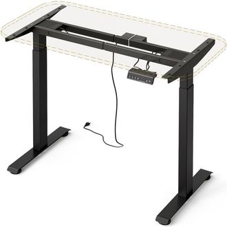 Vicco Patas De Mesa Elevate, Antracita, 2 Motores, Vicco