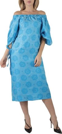 Rejina Pyo Rejina Ladies Pyo Ellis Floral-print Bandeau Midi Dress, Brand Size 36 (US Size 2)