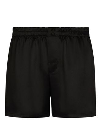 Dolce & Gabbana Shorts in seta - Nero