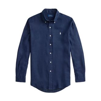 Polo Ralph Lauren Long Sleeve Sport Shirt - Heren - Casual Overhemden - Blauw - XL - Overhemden
