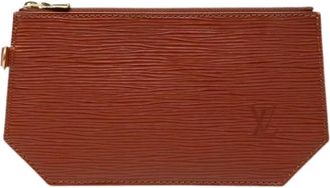 Louis Vuitton Pre-owned Vintage Clutch - Dames - Vintage Clutch - Bruin - ONE Size - Leer - Vintage