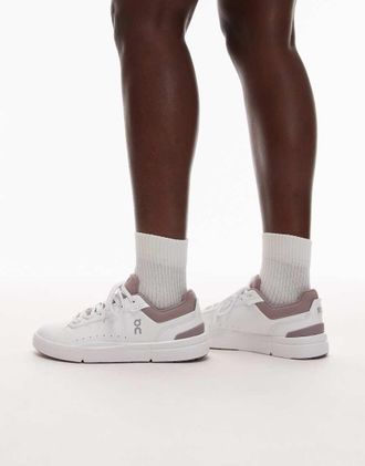 On The Roger Advantage - Sneakers bianche e viola-Bianco