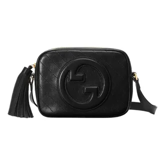 Gucci (WMNS) Gucci Blondie Small Shoulder Bag Black 742360-1IV0G-1000