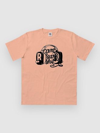 THE DUDES Cant Hear Seasonal T-Shirt rosa