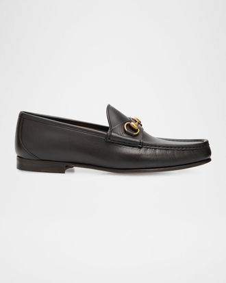 Gucci Men & apos;s Horsebit 1953 Leather Loafers