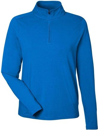 Devon & Jones Womens Raleigh Stretch Quarter-Zip Pullover