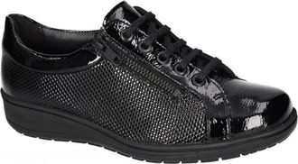 Solidus Kate Sneakers - Dames - Sneakers - Zwart - 35 1/2 EU - Leer - Schoenen