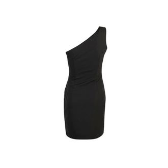 Pinko Abito Corto Monospalla - - Dresses - Donna - Nero - L