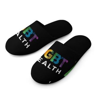 Generic LGBT Health Mens House Slippers Slip Indoor Slipper On Shoes Warm Outdoor
