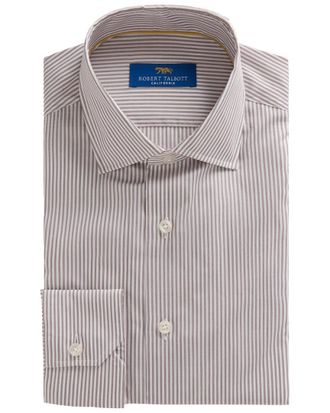 Robert Talbott Reynolds Twill Bengal Dress Shirt