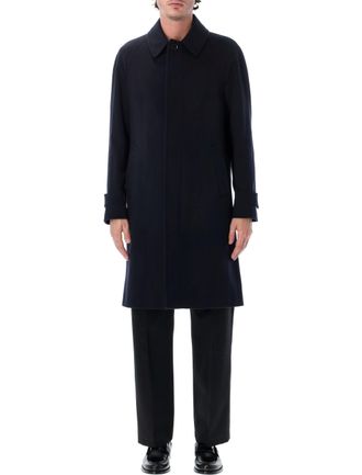 Lardini Mono Breast Cashmere Single-Breasted Coat