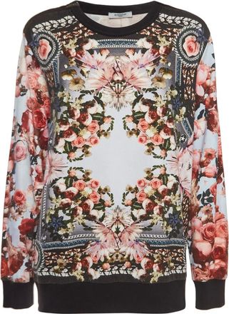 Givenchy Felpa Roses Birds Paradise - Rosa