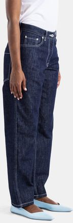 CASEY CASEY Raw Indigo Denim Jean - Navy