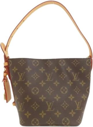 Louis Vuitton Pre-owned Canvas Bucket Bag - Dames - Vintage Tas - Bruin - ONE Size - Vintage