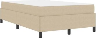 vidaXL Estructura De Cama Verde Gris&aacute;ceo 120 X 190 Cm Telas De Pana Vidaxl