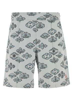 Casablanca Grey Printed Shorts