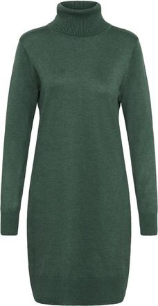 Saint Tropez Mila SZ Rollneck Dress - Dames - Kleedjes - Groen - M - Kleedjes