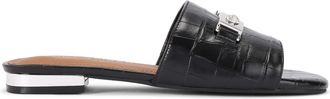 Kurt Geiger Womens Kingsley Flat Sandal Sandals - Black - Size UK 4