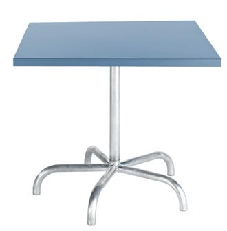 Schubiger M&ouml;bel Metalltisch S&auml;ntis Quadratisch