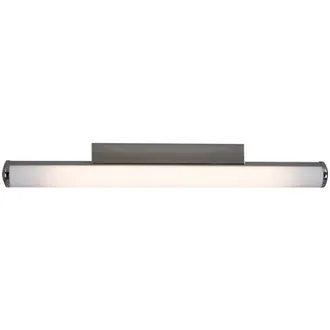 Netlighting Bathroom Over Mirror Light Chrome IP44 in Grey