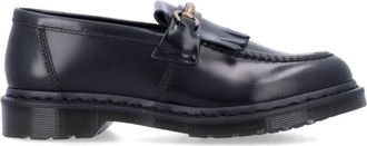 Dr. Martens Zwarte Leren Kwast Loafers - Heren - Loafers - Zwart - 40 EU - Leer - Schoenen