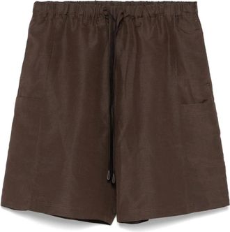 Max Mara Dames, Korte broeken, Bruin, Maat: XS