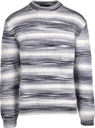 Daniele Fiesoli Truien & Vesten, Heren, Wit, M, Wol, Round-neck Truien