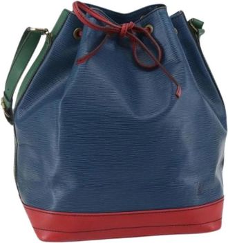 Louis Vuitton Pre-owned Vintage Bucket Bag - Dames - Vintage Tas - Blauw - ONE Size - Leer - Vintage