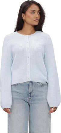 Modstr&ouml;m Truien & Vesten, Dames, Blauw, XS, Leer, Dames Truien & vesten Crismd Cardigan
