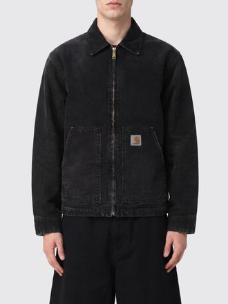 Carhartt Work in Progress Giacca camicia OG Arcan in cotone con zip e tasche a toppa
