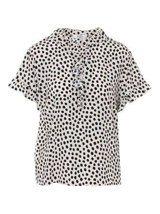 Chlo&eacute; Beige Shirt With Frontal Buttons Closure