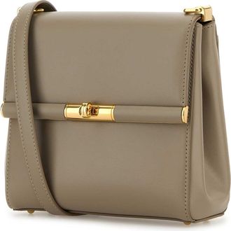 Dolce & Gabbana Womens Crossbody Bag Beige Calf