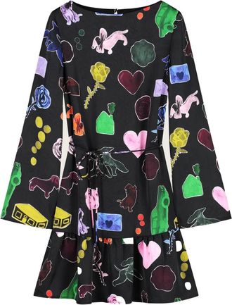 Fab By Fabienne Chapot Peony Jurk - Dames - Korte kleedjes - Veelkleurig - 2XL - Kleedjes