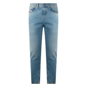 Diesel Slim-fit Jeans, male, Blue, Size: W29 Light Straight Jeans