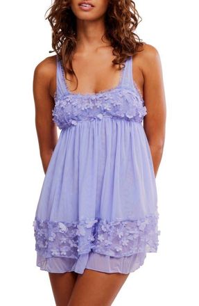 Free People Save the Date Chemise in Electric Periwinkle at Nordstrom, Size X-Small