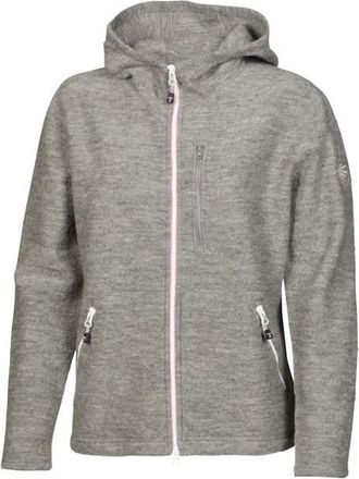 Ivanhoe of Sweden Tara Hood Wolljacke für Damen | grau
