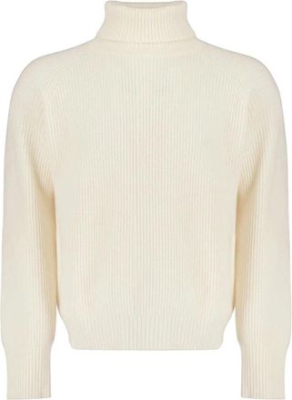 Autore Gregory Turtleneck Sweater - Heren - Coltruien - Beige - S - Wol - Truien & Vesten