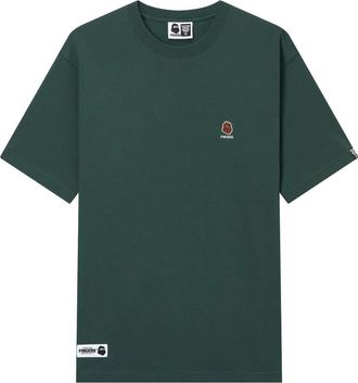 Fingercroxx T-shirt con logo - Verde
