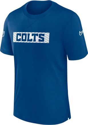 Nike Indianapolis Colts Sideline Player Nike Mens Dri-FIT NFL T-Shirt in Blue | 02FF4LB98-B73