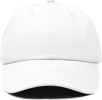 Dalix Classic Cotton Dad Cap in White at Nordstrom
