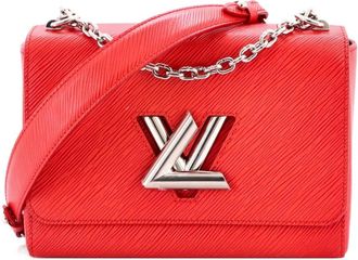 Louis Vuitton Twist Handbag Epi Leather MM crossbody bag - Rood