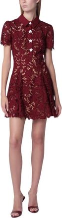 Self Portrait Mini Jurk - Dames - Korte kleedjes - Paars - 2XS - Kleedjes