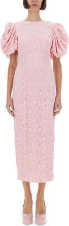 Rotate Lace Midi Dress