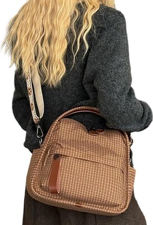 Generic Womens Shoulder Bag Large - Capacity Zipper Fashion Multi, Pocket Purse Sling Outdoor, Travel Work Camping Shopping Dating | Outdoor Travel Work Campi