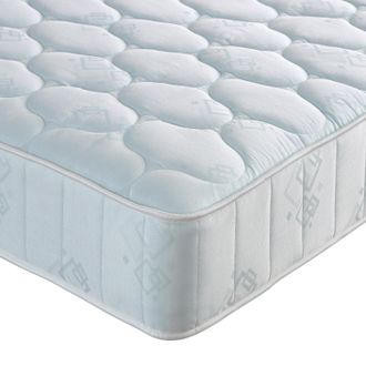 Bedmaster Emperor Orthopaedic Coil Spring Mattress in Light Blue | Size: Super King