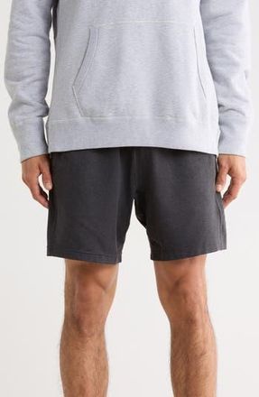 Reigning Champ Recovery Brushed Jersey Shorts in Heather Black at Nordstrom Rack, Size Medium