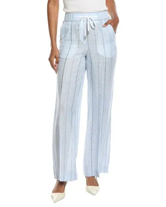 PESERICO Drawstring Linen Pant