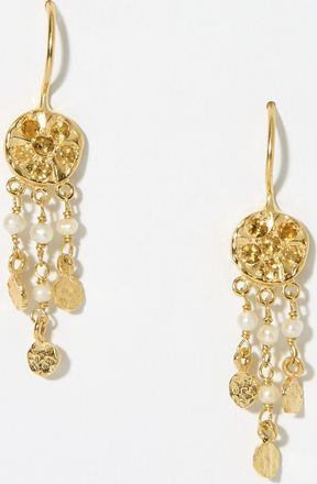 Leticia Ponti Womens Gina pearl earrings
