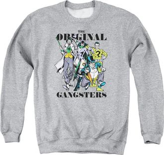 Gildan DC Comics Original Gangsters Adult Crewneck Sweatshirt