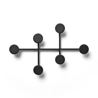 Audo Afteroom Kleiderhaken, schwarz